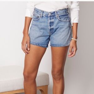 AGOLDE Parker Long Denim Short in Occurrence (size 27)